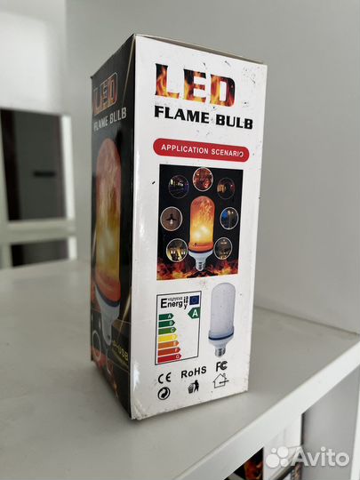 Декоративные лампы LED Flame Bulb E27 (11 шт)