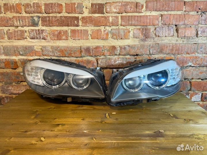 Фары дорестайлинг передние Bmw 5 F11 N52B30 AF