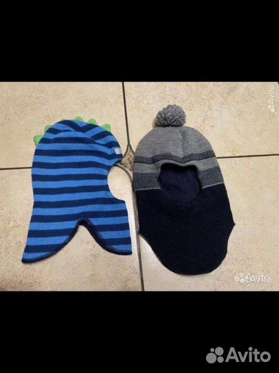 Шапка шлем для мальчика 48-50;46-48