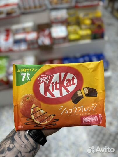 KitKat chanky и Киткат Япония, батончики Nestle