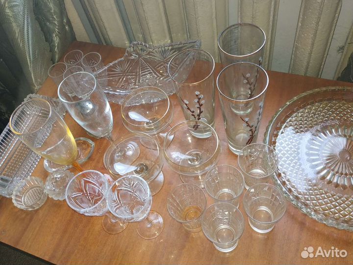 Хрусталь СССР вазочки конфетницы