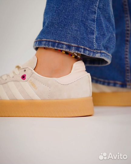 Adidas Sambae valentine's day ivory pink