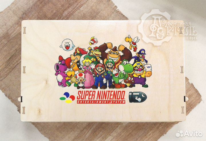 Коробка кейс для Super Nintendo (snes)