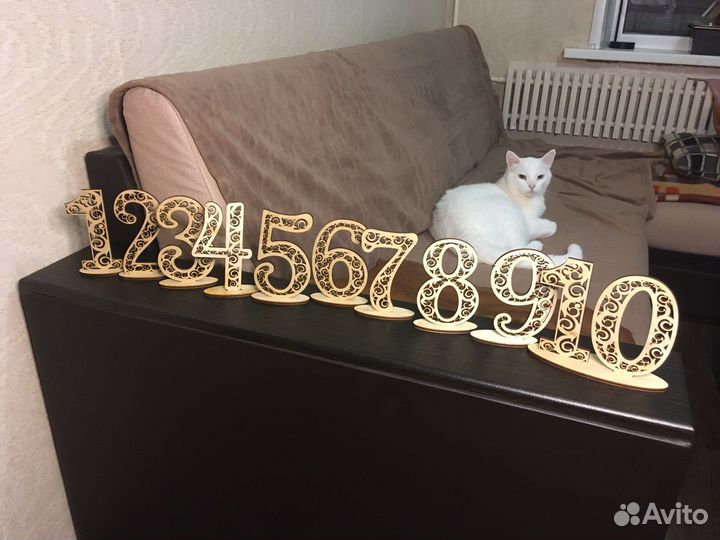 Номерки на столы