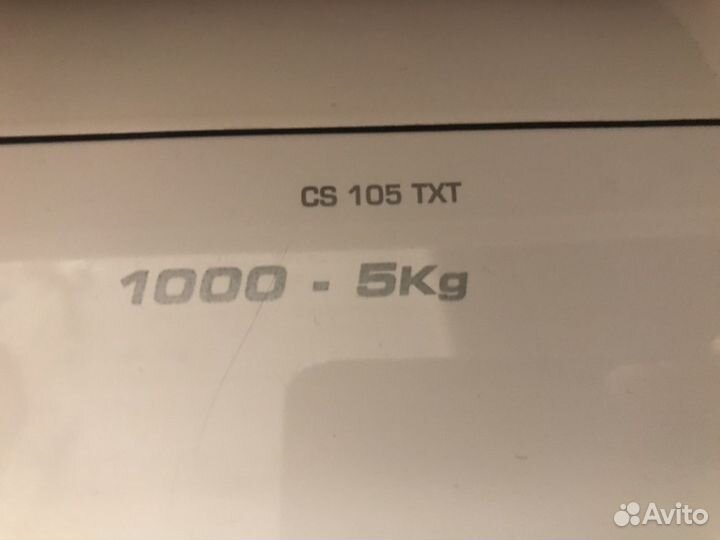 Неисправная стиральная машина Candy CS 105 TXT