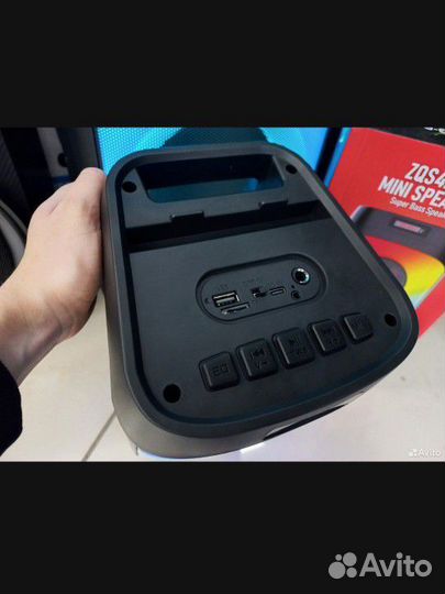 Большая блютуз колонка super bass ZQS-4246, новая