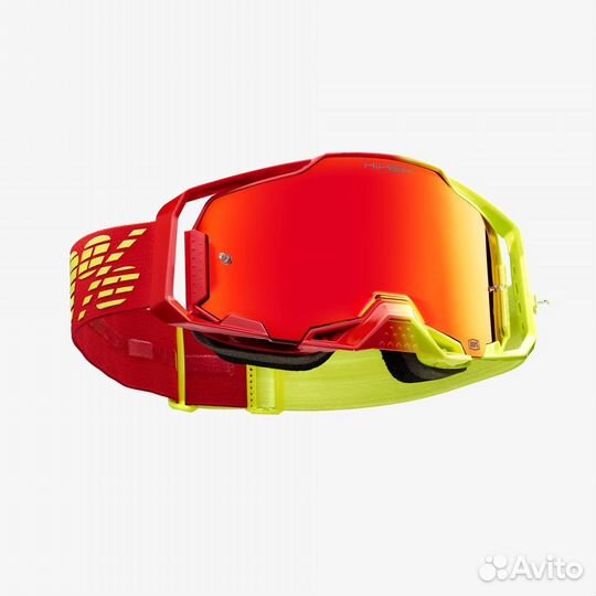 Очки 100 Armega Google Solaris / Hiper Red Mirror