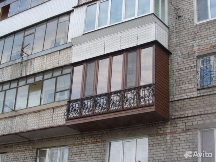 Остекление балконов и лоджий