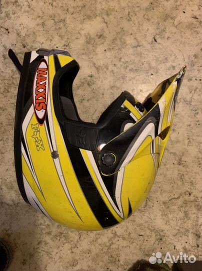 Мотоциклетный шлем Fox tracer