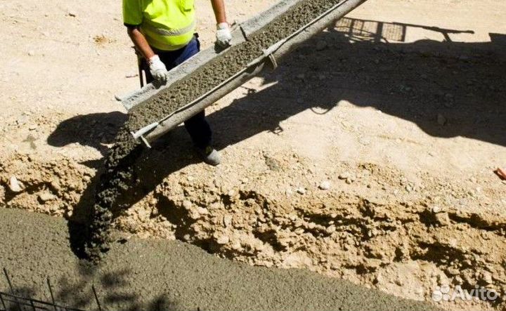 Бетон М400 В30 W6 F150 на гравийном щебне