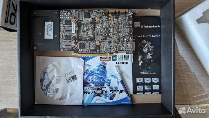 Видеокарта MSI GTX 670 2gb