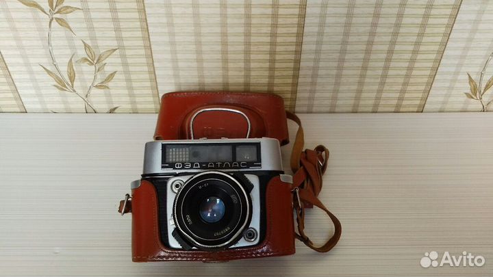 Редкий плёночный фотоаппарат фэд атлас