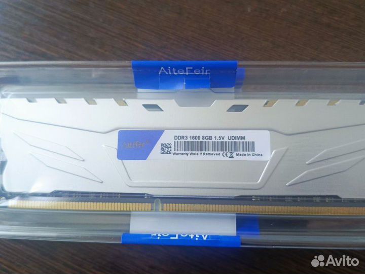 Оперативная память DDR3 8GB 1600 Mhz новая