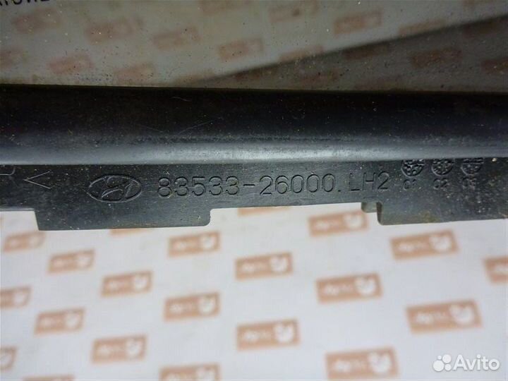 Стекло заднее левое Hyundai Santa Fe SM G4JS 2004