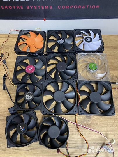 Кулеры 90-120мм, новые и б/у в идеале