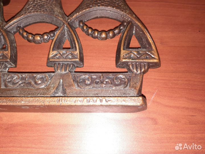 Подсвечник латунь СССР