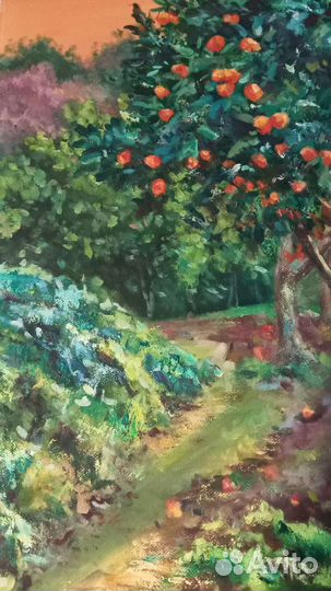 Картина маслом на холсте