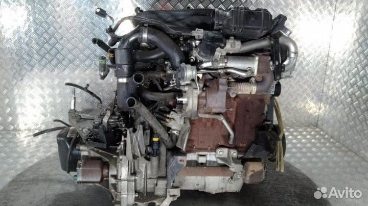 Двигатель K9K 766 Renault Clio 3 (05-09) + МКПП