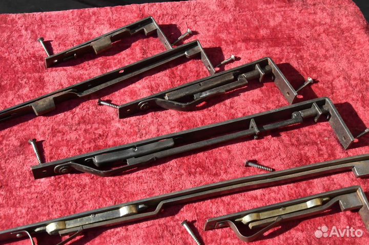 Старинные шпингалеты для двустворчатых дверей