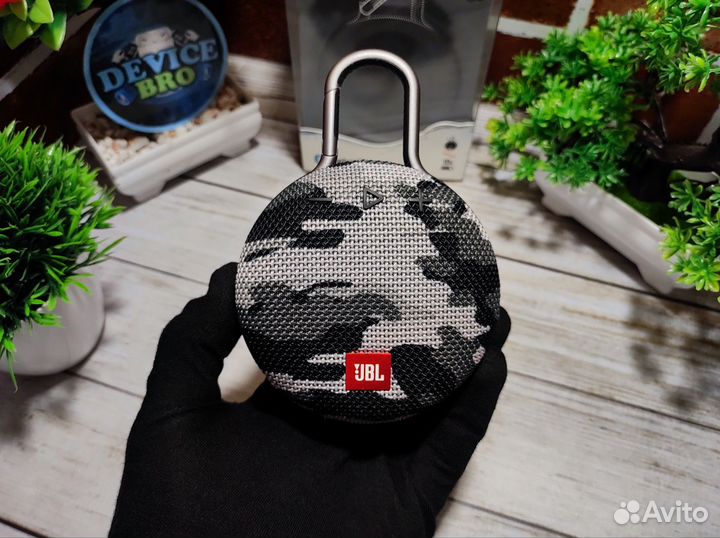 Колонка JBL Clip 3 ND Arctic Camouflage Оригинал