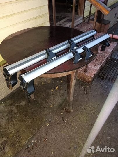 Релинги на крышу kia rio