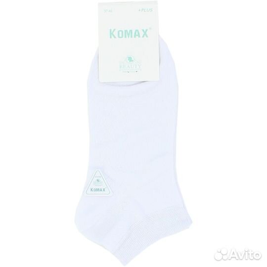 Женские носки Komax B1600-3A белые хлопок оптом
