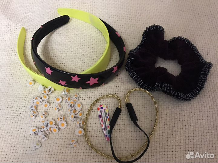 Ободки на голову и заколки