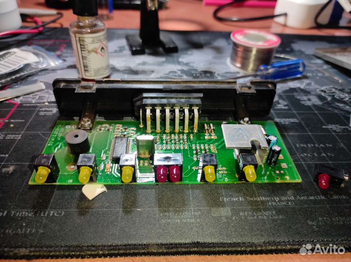 Пересвет кнопок, магнитол, модулей