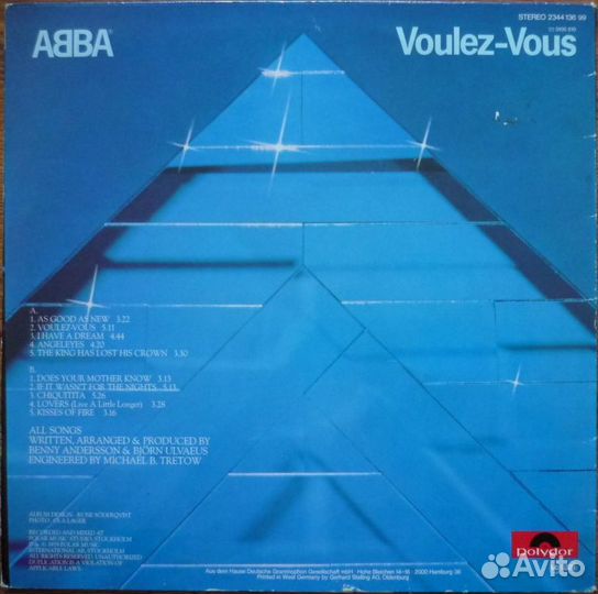 Abba LP Винил