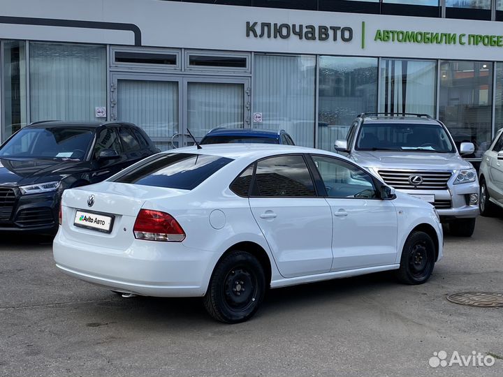 Volkswagen Polo 1.6 AT, 2015, 162 422 км