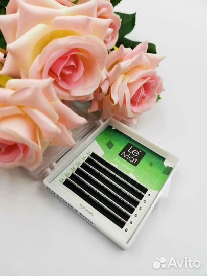 Мини-микс ресницы для наращивания lemat