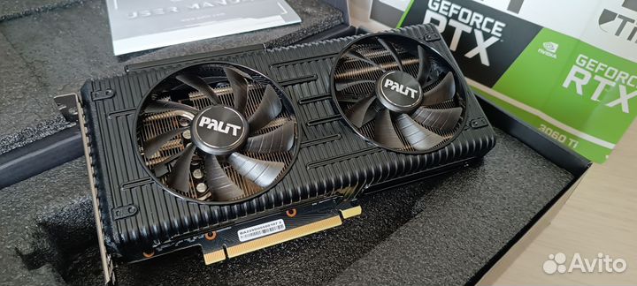 Видеокарта nVidia GeForce RTX3060 Ti 8Gb gddr6