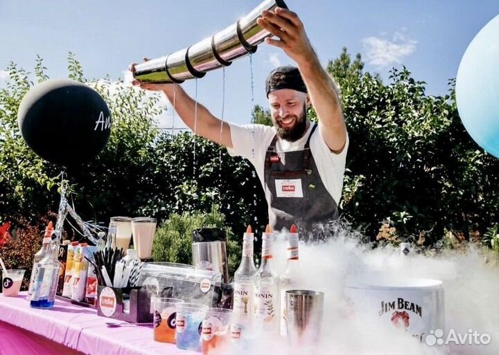 Выездной бар, бармен шоу, кейтеринг