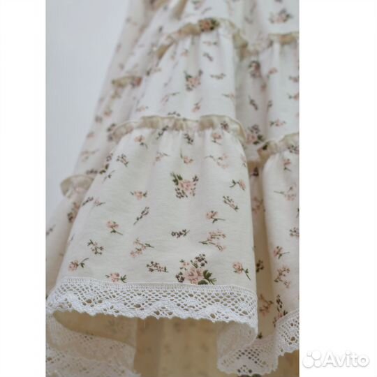 Платье из фланели для девочек