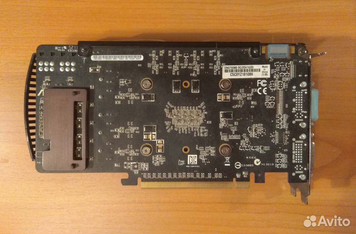 Видеокарта GTX 560