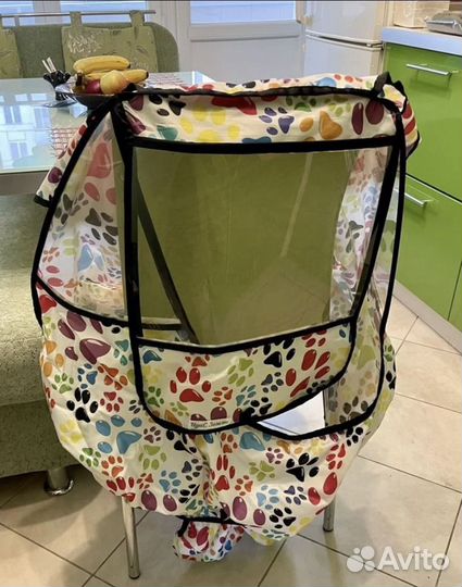 Дождевик на коляску универсальный