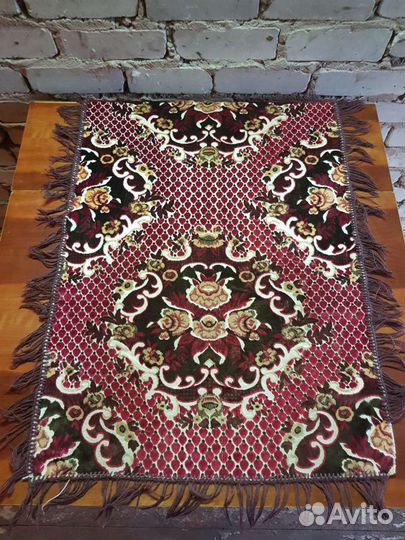 Плюшевая накидка на кресло, винтаж