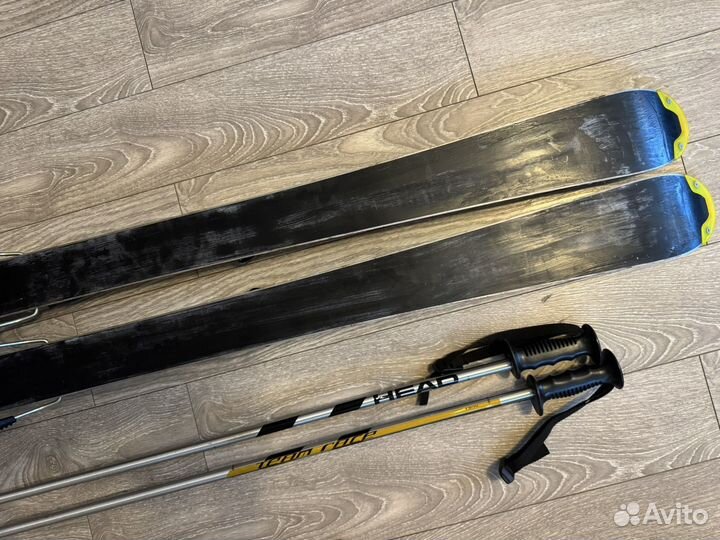 Лыжи Fischer RC4 Race Junior 130 см + палки