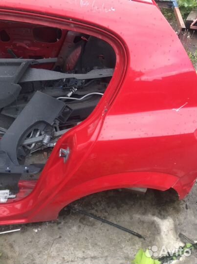 Крыло заднее левое на Опель Астра Н (Opel Astra H)