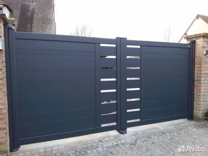 Въездные распашные ворота в наличии