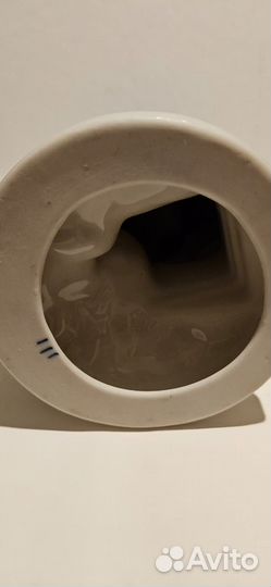 Редкая фигура Старая Гжель Фигуристка 60е