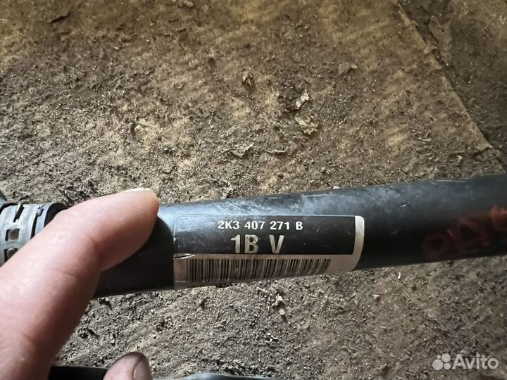 Привод перед левый passat б7-сс-б6