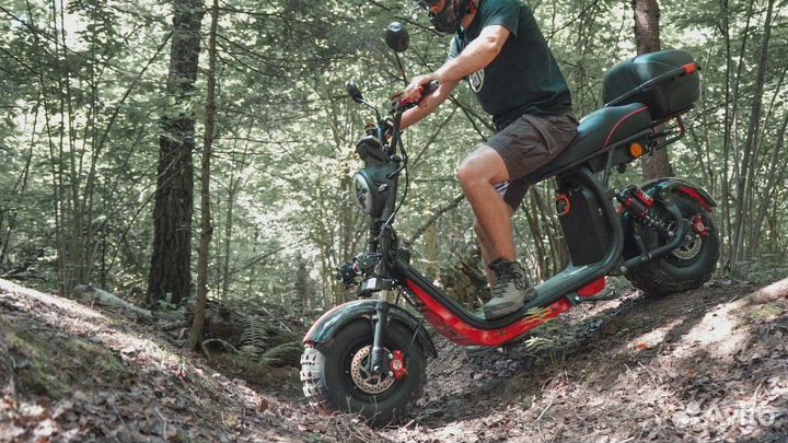 Электроскутер White Siberia 2WD 4000W