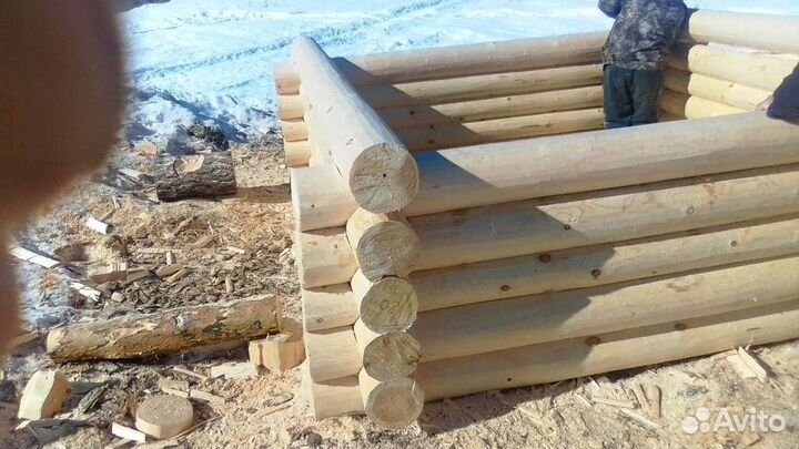 Сруб для бани