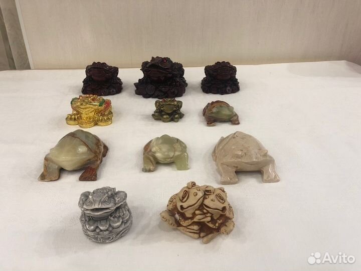 Продам коллекцию статуэток Лягушка-символ достатка