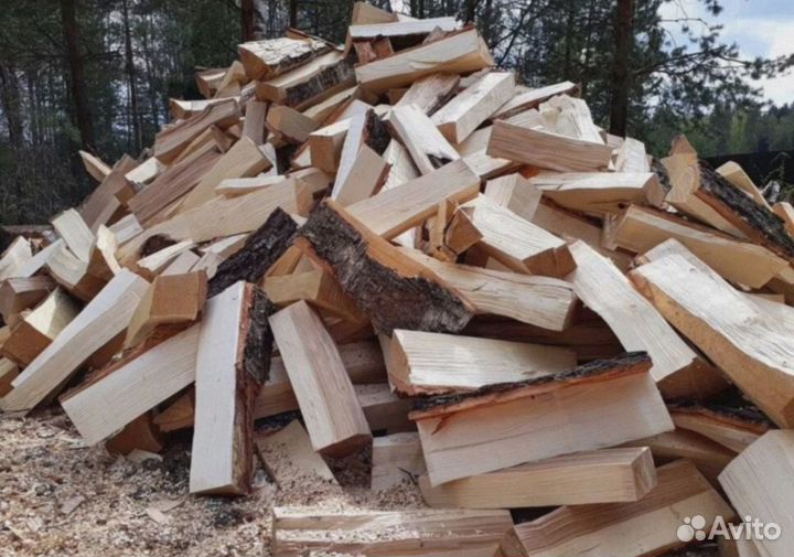 Дрова колотые