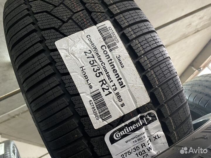 Continental ContiWinterContact TS 860S 315/30 R21 и 275/35 R21 103W