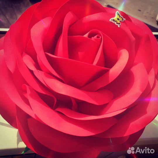 Светильник ночник роза