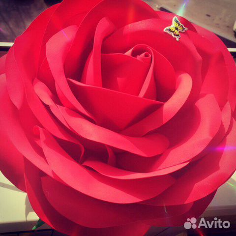 Светильник ночник роза