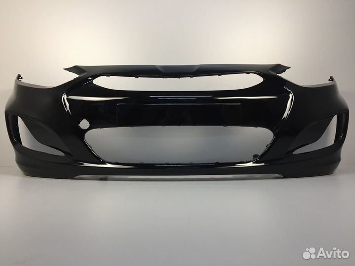 Бампер передний Hyundai Solaris 10г- В цвет